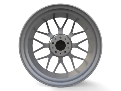BBS RC wheel 3D model