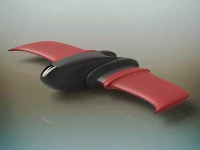 Spaceship hovercraft 3D model