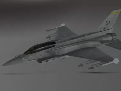 F16 - S Original Low-poly 3D model