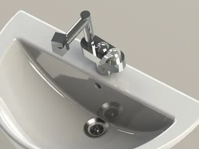 Sink Design 7 Free 3D model