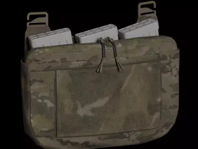 Ferro Concepts DOPE Front Flap Low-poly 3D model