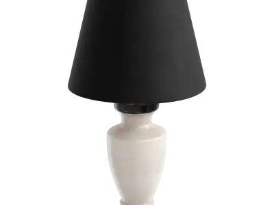  Eno Ceramic Arrius Calmness Shade Lamp Model, White 