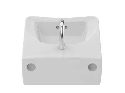 TOTO Commercial Wall-Mount Wheelchair User Lavatory 3D model