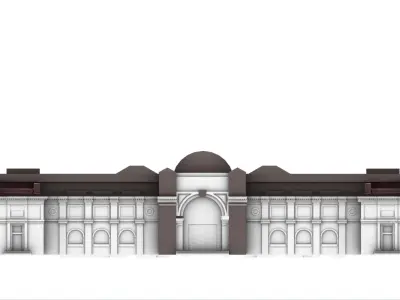 Egyptian Museum 3D Model 3D model