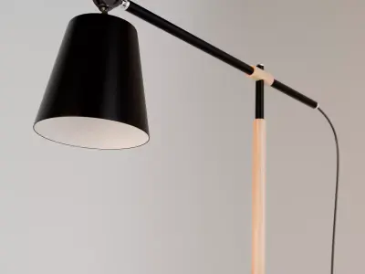 Floor Lamp Model T Free 3D model