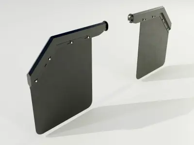 Mud Flap Hangers 3D model