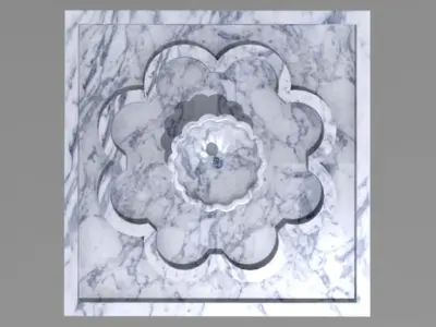 Fountain 07 3D model