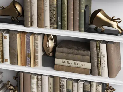 Classic Books 03 3D model