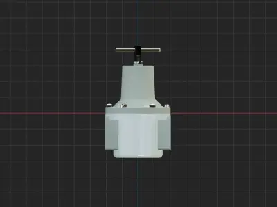 Air Pressure Regulator 3D model