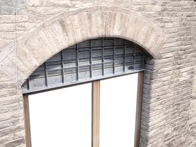 3D Scanned Italian Facade 006 3D model