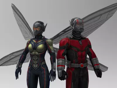 Antman and the Wasp 3D model
