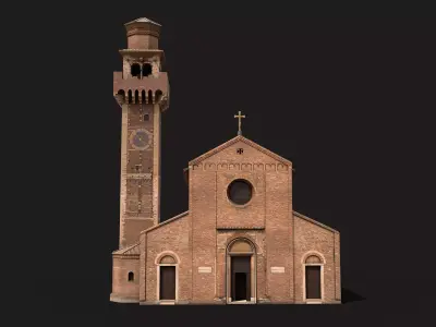 Basilica Santa Felice Fortunato 3D model