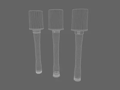 WW2 Granade constructor Low-poly 3D model