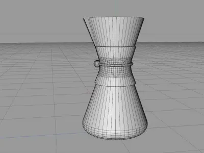 Glass Coffee Brewer Free 3D model