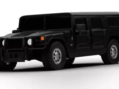 Hummer H1 3D model