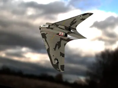 Horten IX V3 229  Scale RC Model 3D model