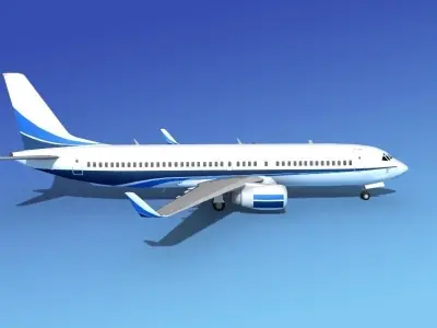 Boeing 737-800 Corporate 5 3D model