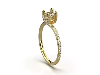 ring code 466 3D print model