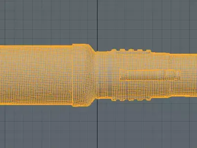 Bazooka rocket launcher 3D model 3D model