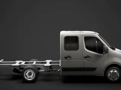Nissan NV400 CrewCab DW E20 Chassis 2020 3D model