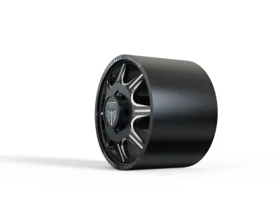 FRONT SPECIALITY FORGED D10 WHEEL 3D MODEL 3D model