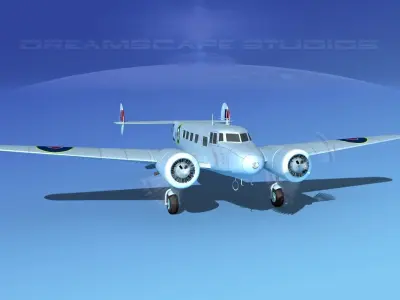 Lockheed C-37 Royal Air Force 3D model