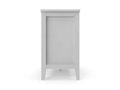 Blake White Changing Table Free 3D model
