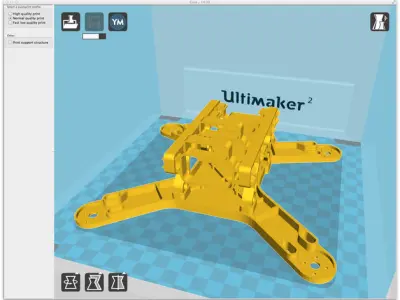 Mini Quad Frame 3D print model