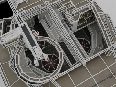 M18 HellCat Tank Destroyer Low-poly 3D model