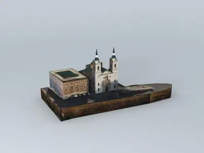 Sanctuary of the Fuensanta Murcia Free 3D model