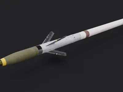 AGR-20 APKWS II Advanced Precision Kill Weapon System 3D model