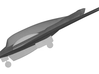 Lockheed Martin RQ-170 Sentinel 3D model