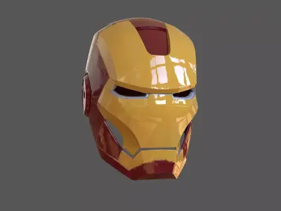 Ironman Helmet 3D print model