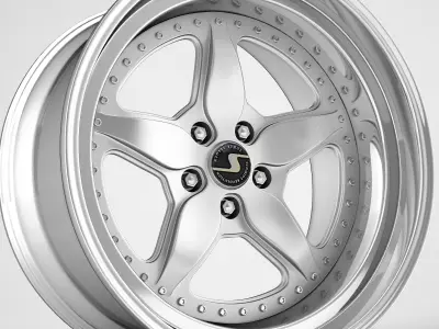  Schmidt wheel rims 2 3D model