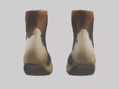 Cow Hooves Model 3D model