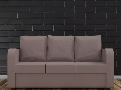 Sofa 03 Free 3D model