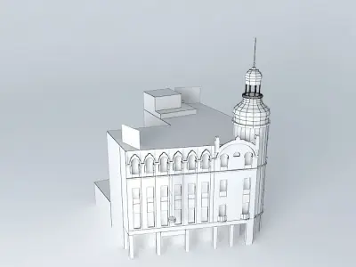Hotel Majestic 3D model