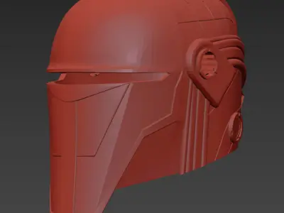 Star Wars Darth Revan Helmet With Detachable Mask 3D print model