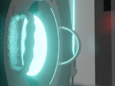 Elder Sword Crown and Shield Low-poly 3D model