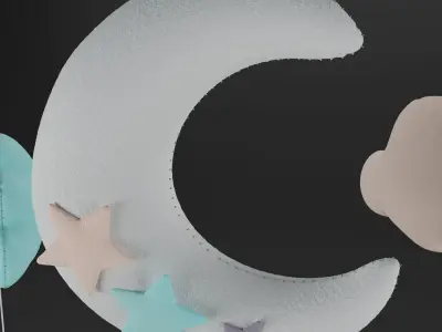 Baby Mobile Toy 3D model