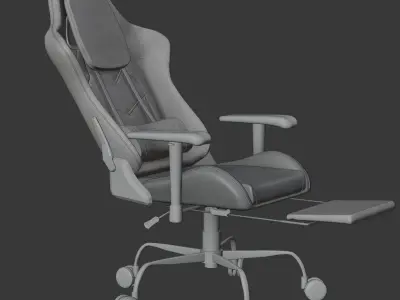 Gaming Chair Free 3D Model Free 3D model
