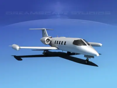 Gates Bombardier Learjet 35 V00 3D model