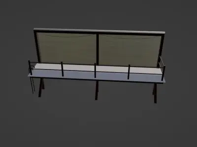 Billboard Free 3D model