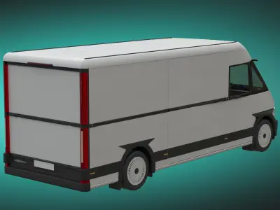EV Van Prototype 1 3D model