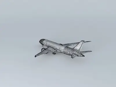 GoldenJet Boeing 787 8S Free 3D model