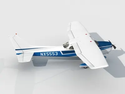 Cessna 172 3D model