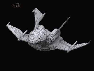 Gundam Zeon Dopp model 3D model