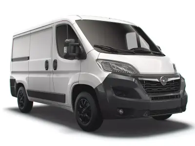 Opel Movano Van L1H1 2022 3D model