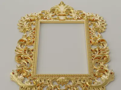 Mirror frame 3D print model