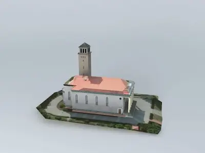 Church of the Holy Stanislaus Kostka Free 3D model